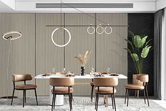 南昌轻奢风格-餐厅