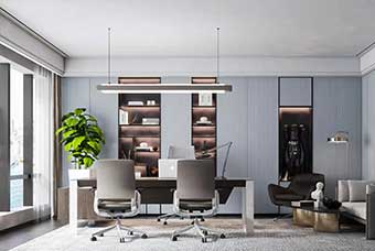 南昌轻奢风格-书房