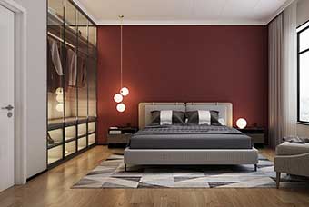 南昌现代风格-卧室