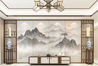 南昌森佰汇航空纤维（山水画系列）