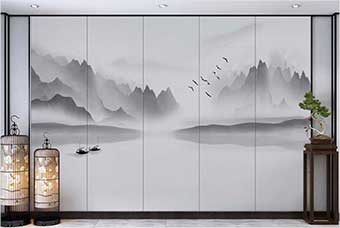 南昌森佰汇航空纤维（山水画系列）